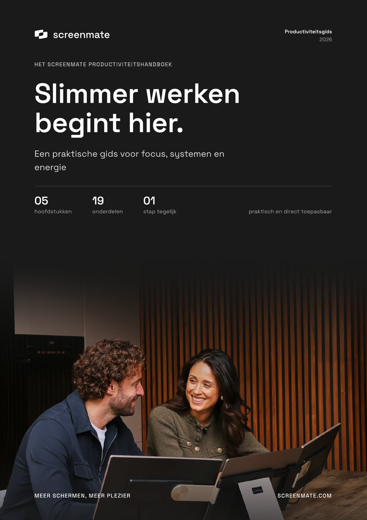 Cover van het e-book Slimmer werken begint hier