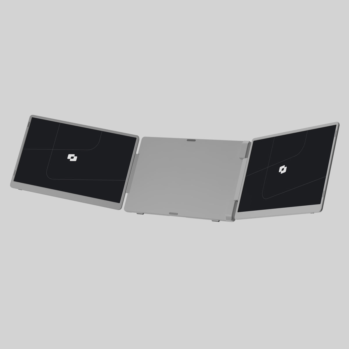 Screenmate Dual Flip als allround setup met twee extra schermen