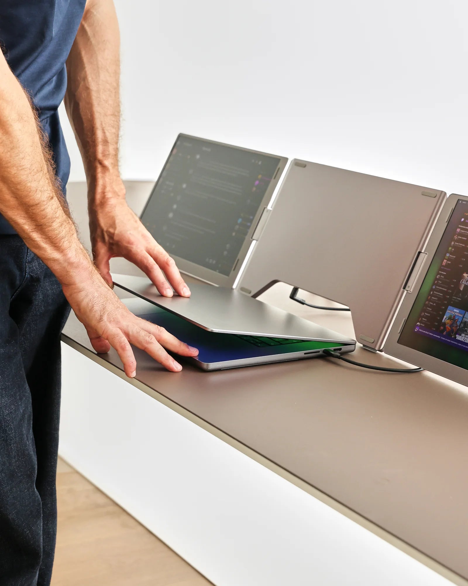 Screenmate OneCable – Anschluss und Produktdetails aus der Nähe