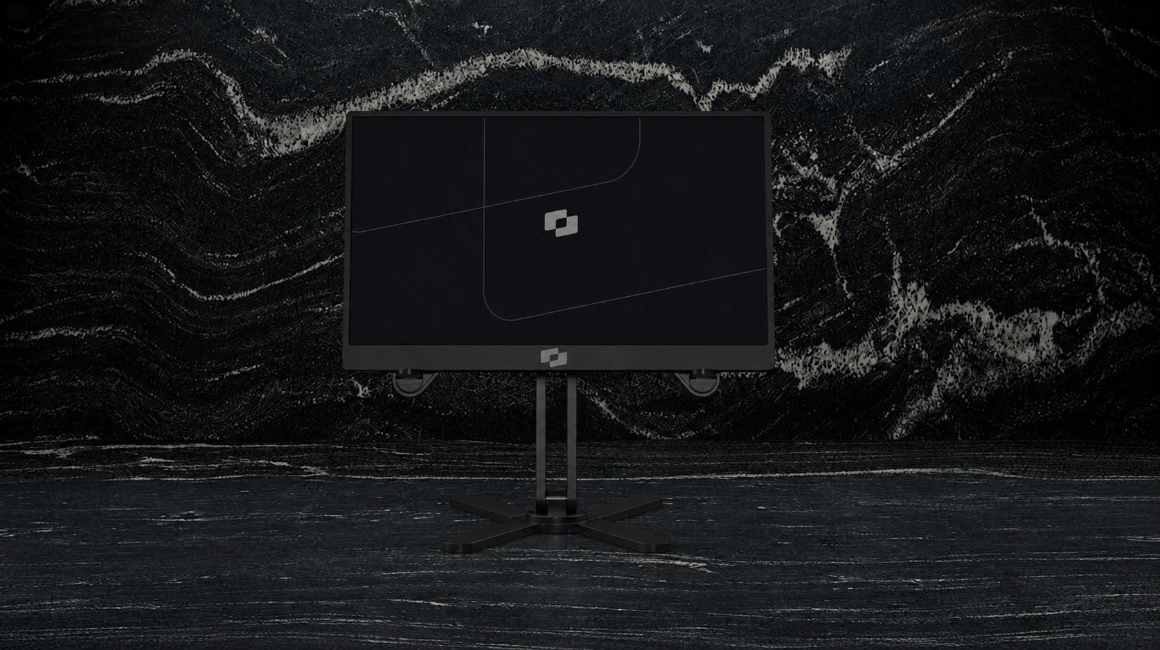 Screenmate Lite op de Screenmate DeskStand